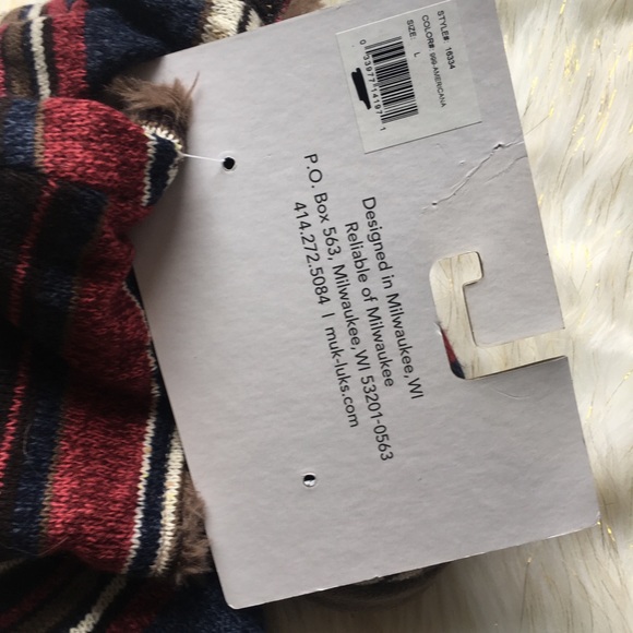 NWT Muk Luks Slipper Shoes - Picture 5 of 6